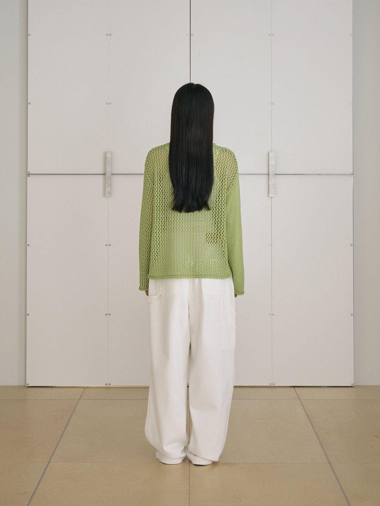 Summer Block Pullover - Green