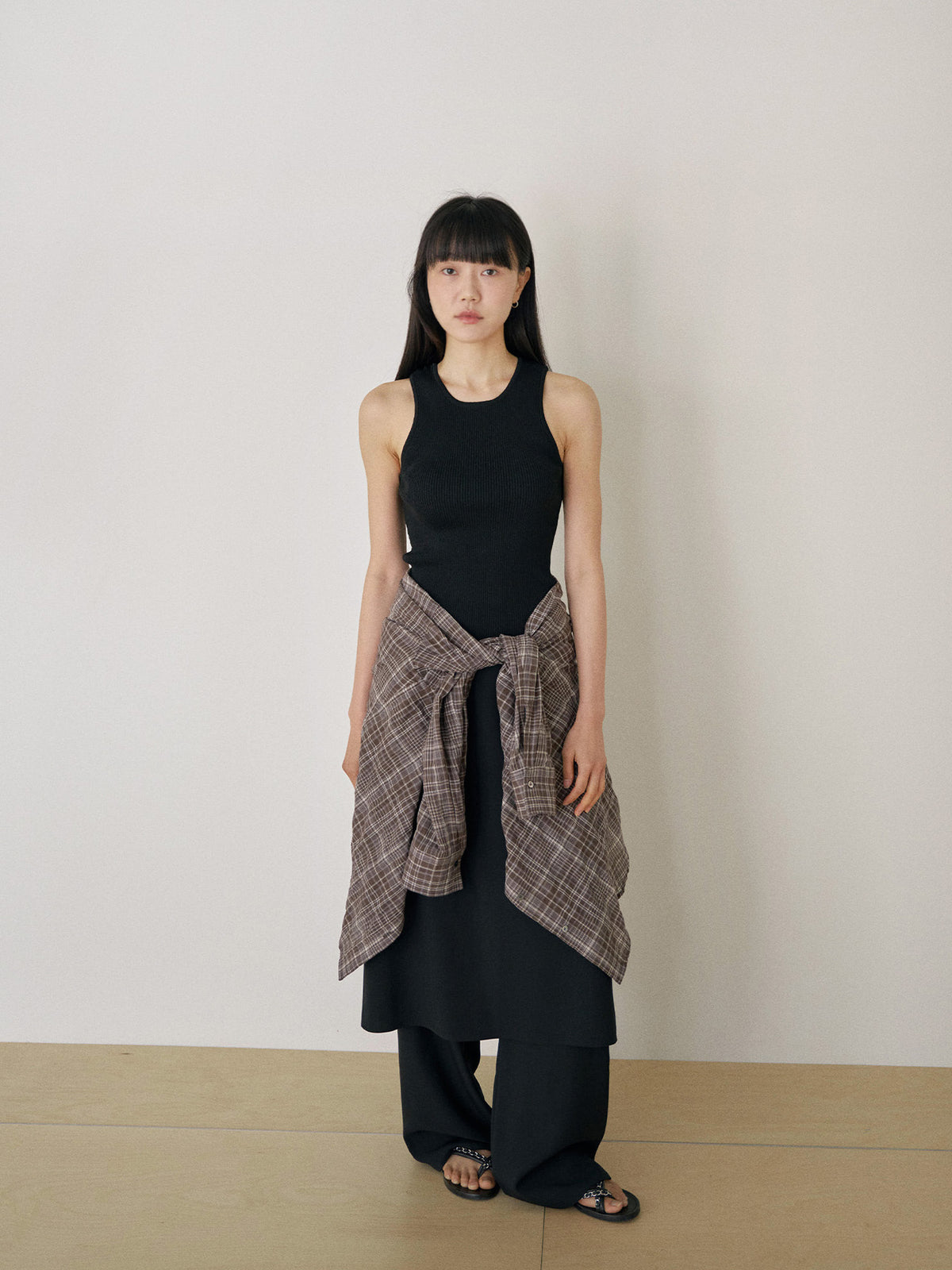 MARAN Check Wire Shirt - Brown 商品画像13/21