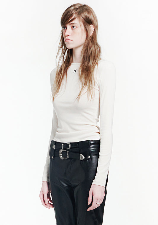 Holy Black Symbol Long Sleeve ivory