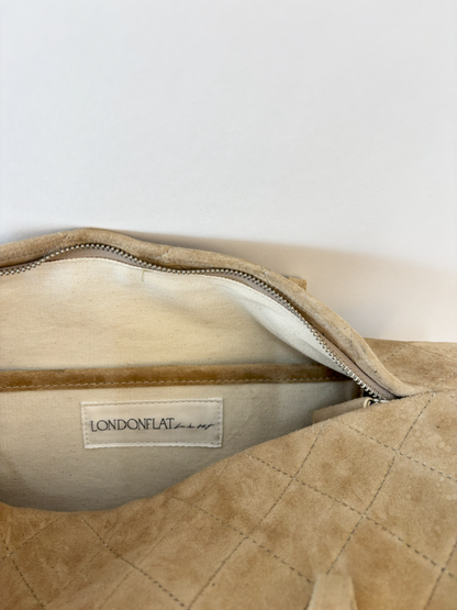 Quilted Suede Bag