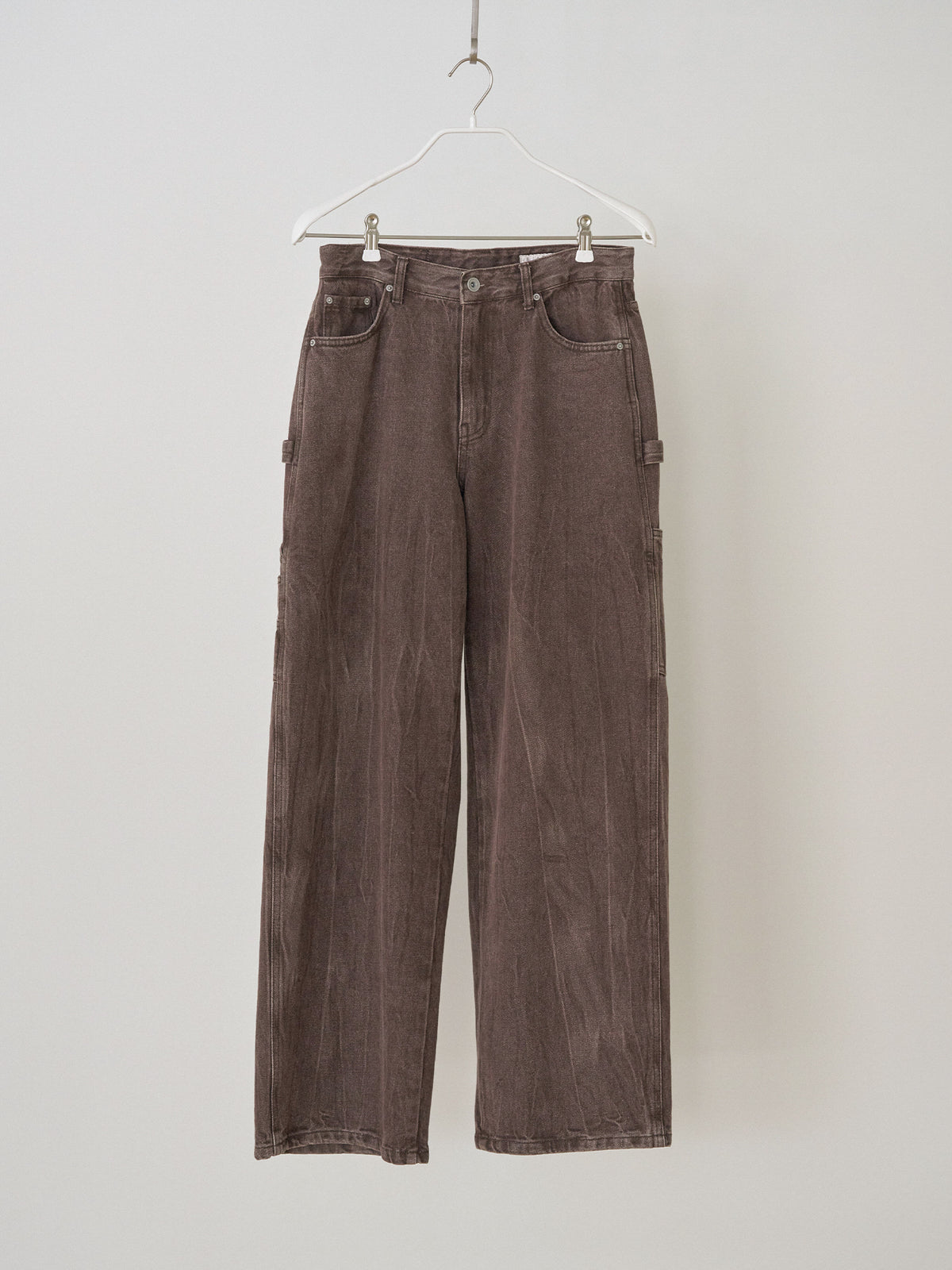 MARAN Brown Crack Work Pants - Brown 商品画像18/21