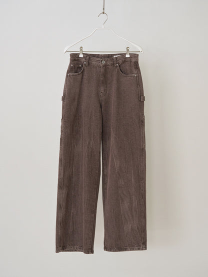 MARAN Brown Crack Work Pants - Brown 商品画像18/21