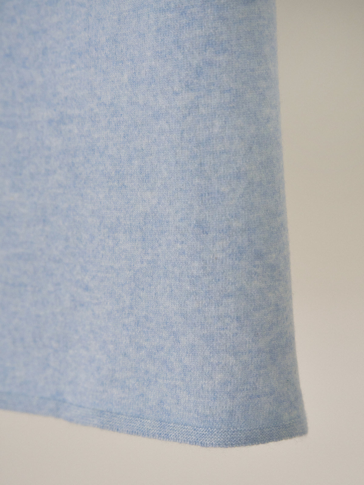 Cashmere Square Scarf - Blue 7