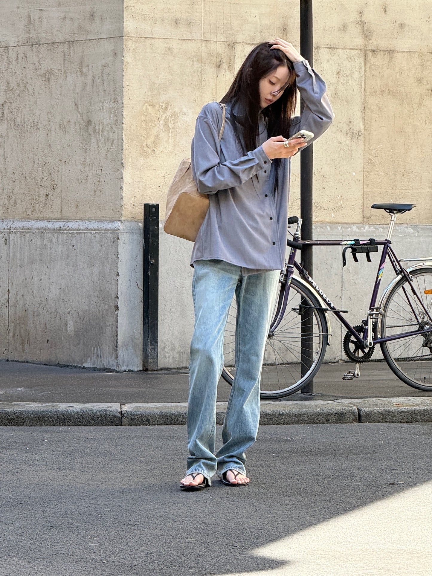 Shoulder Muffler Shirt