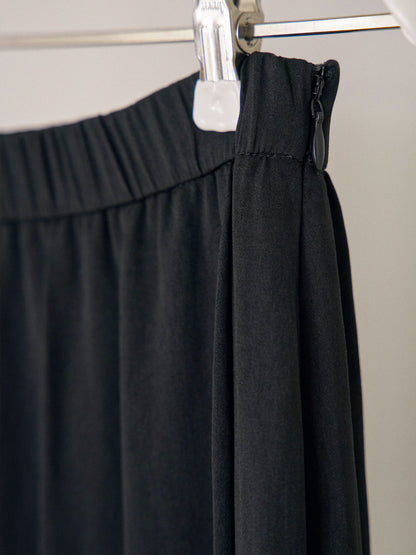 MARAN Layered Wrap Pants - Black 商品画像17/21