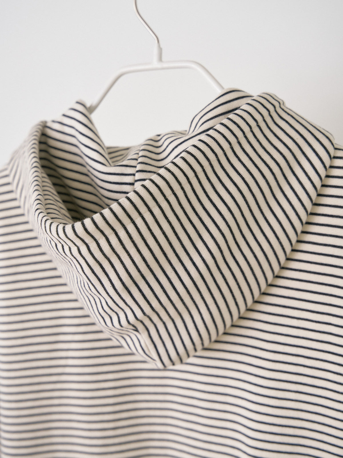 MARAN Stripe Hoodie Zip-up - Ivory 商品画像20/21