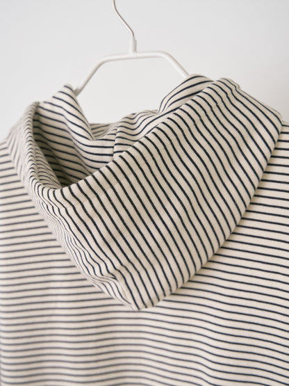 MARAN Stripe Hoodie Zip-up - Ivory 商品画像20/21