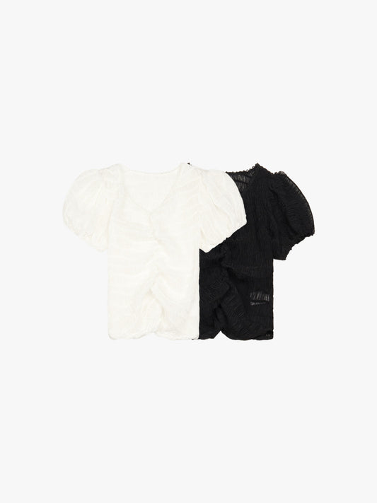 [A MA:DE 2026SS] Silhouette Blouse (2color)