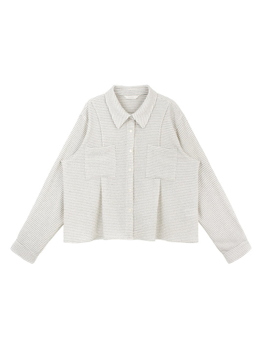 Textured Stripe Shirt