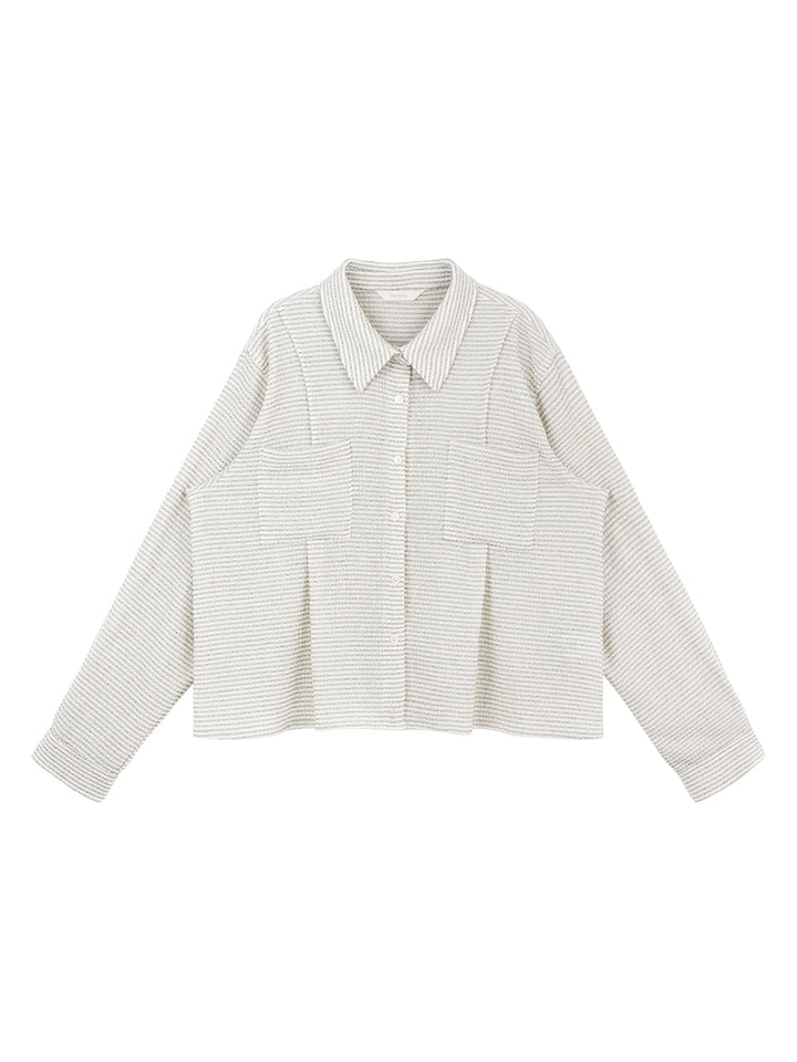 Textured Stripe Shirt