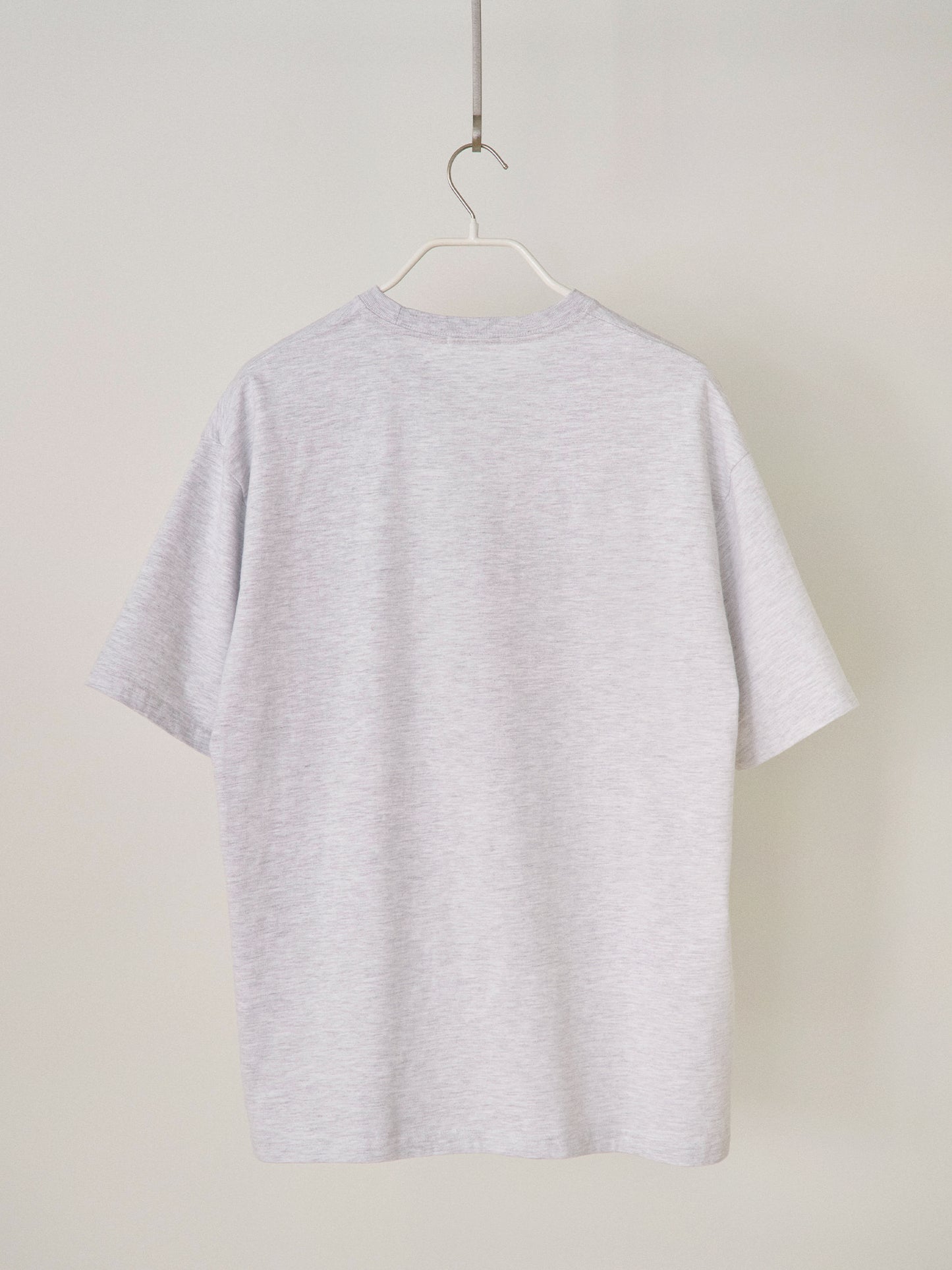 Crack Lettering Short Sleeve - Light Gray