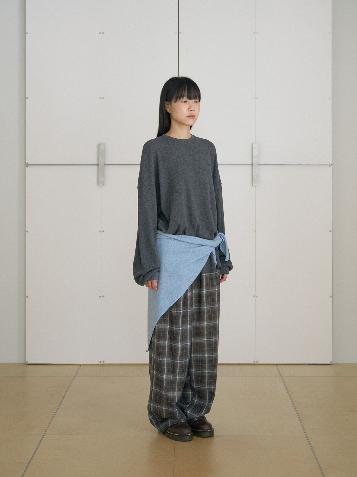 MARAN Triangle Scarf - Blue 商品画像21/21