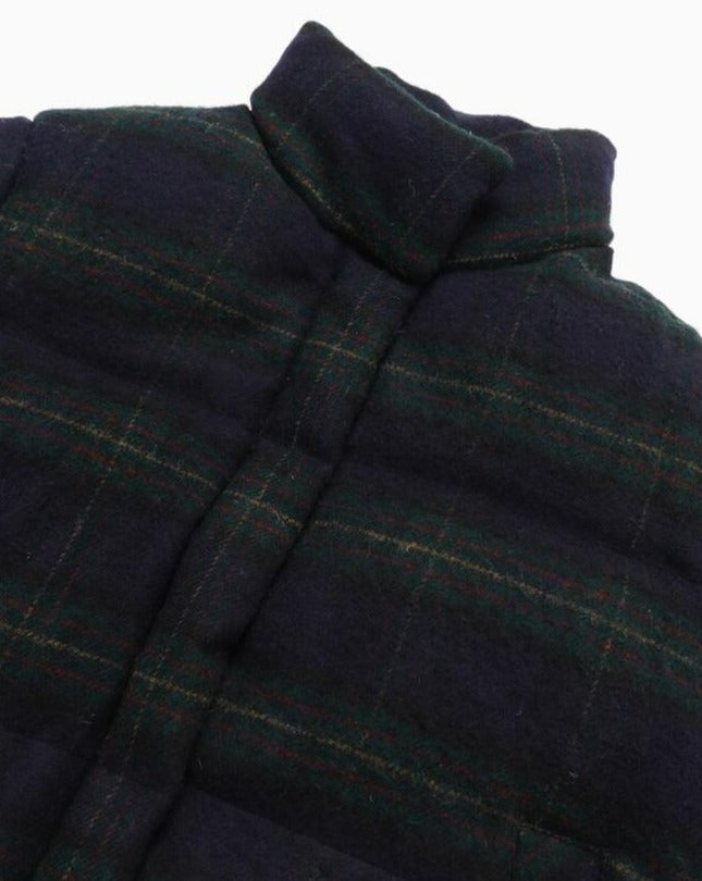 【Love You So Much】Abraham Wool Down Check Jacket