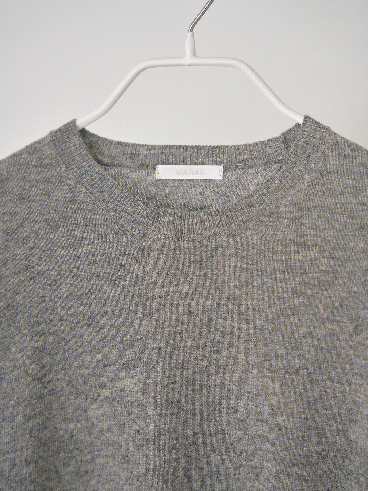 MARAN Cashmere Round Pullover - Gray 商品画像17/19