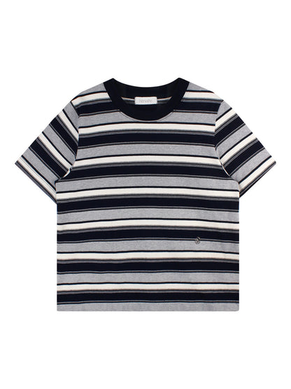 【HER&SHE 2025AW】Neo Stripe T-shirt