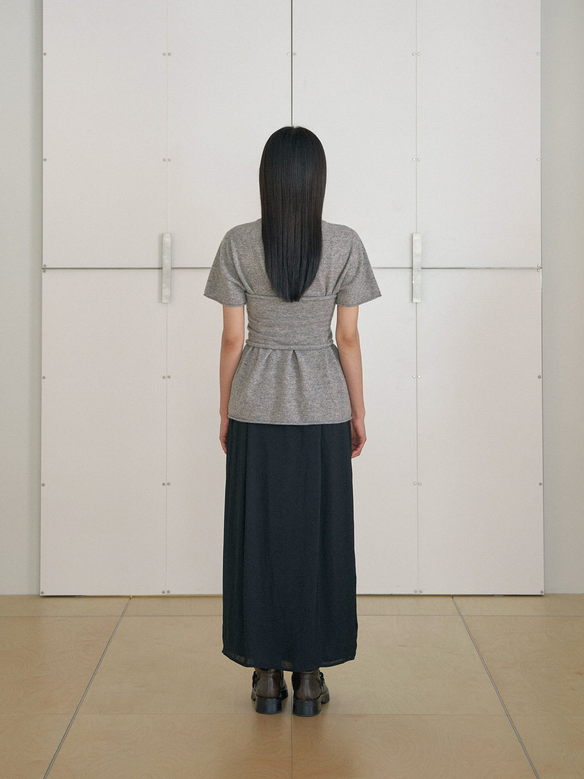 MARAN Cashmere Bustier - Gray 商品画像16/21