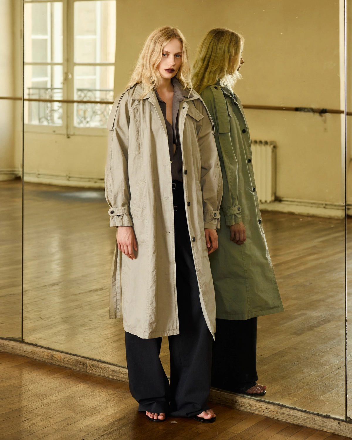 Late Autumn Trench Coat