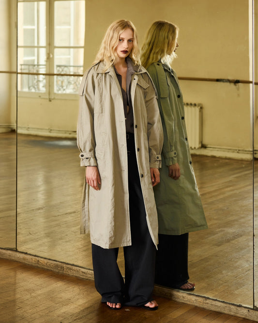 Late Autumn Trench Coat