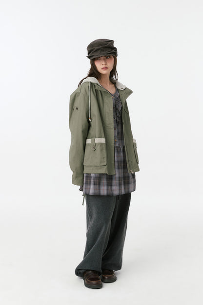 SIGNATURE EMBROIDERY FLEECE PANTS, CHARCOAL