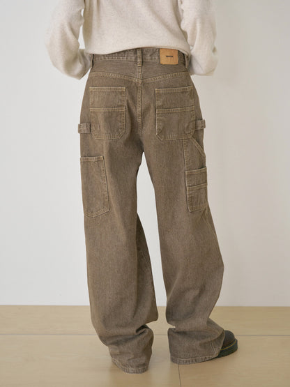 Corduroy Work Pants - Beige 1