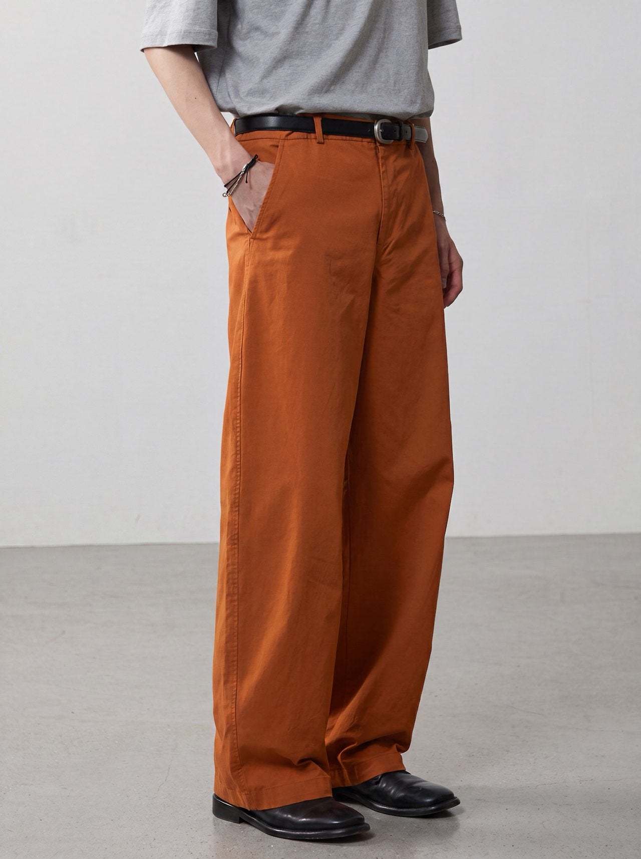 Wide Chino Pants