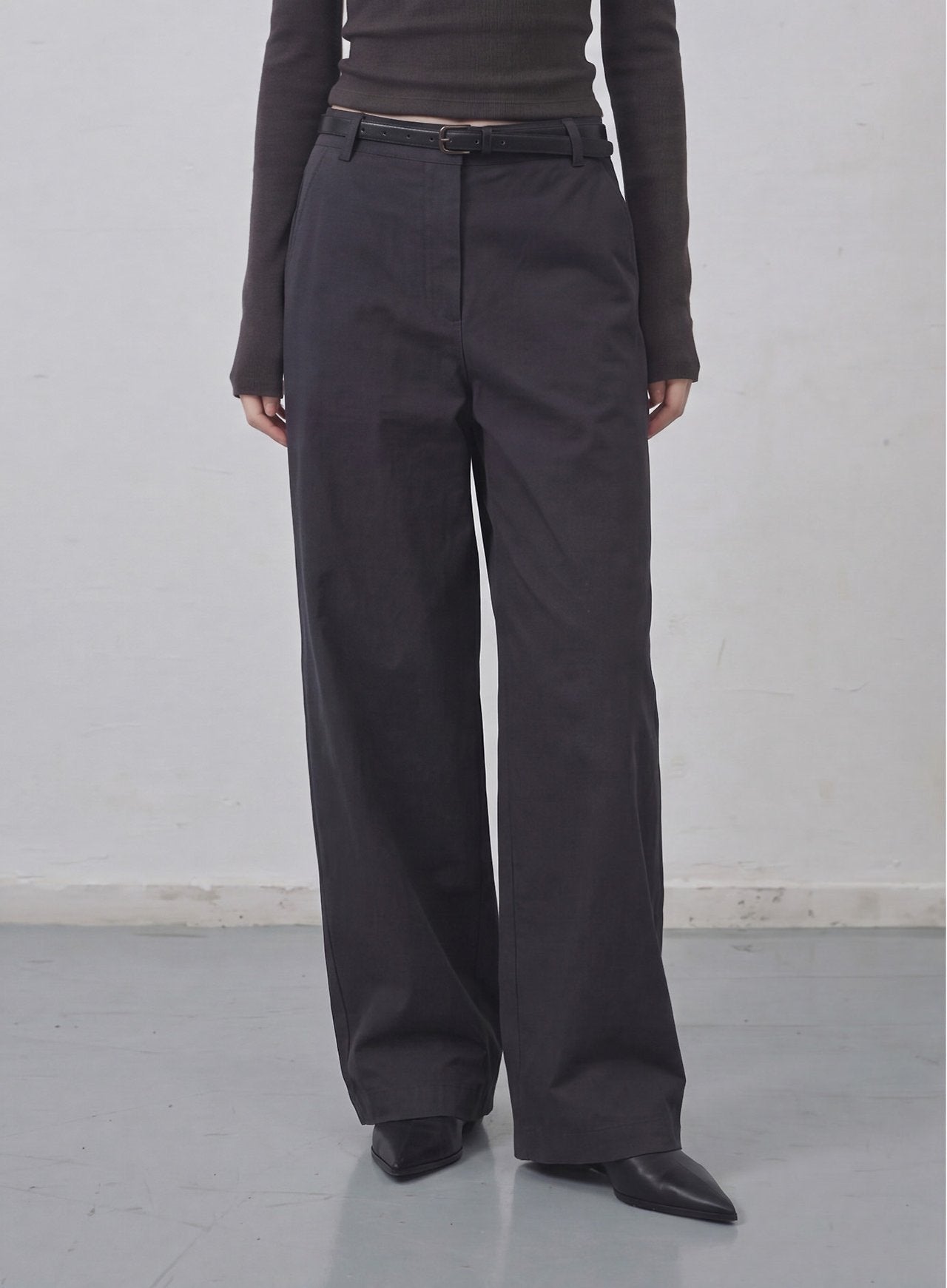 Wide Chino Pants