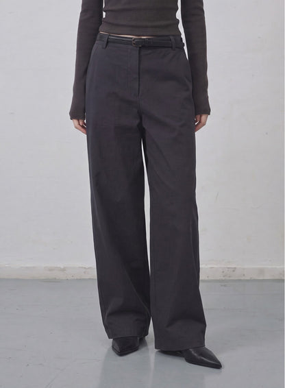 Wide Chino Pants