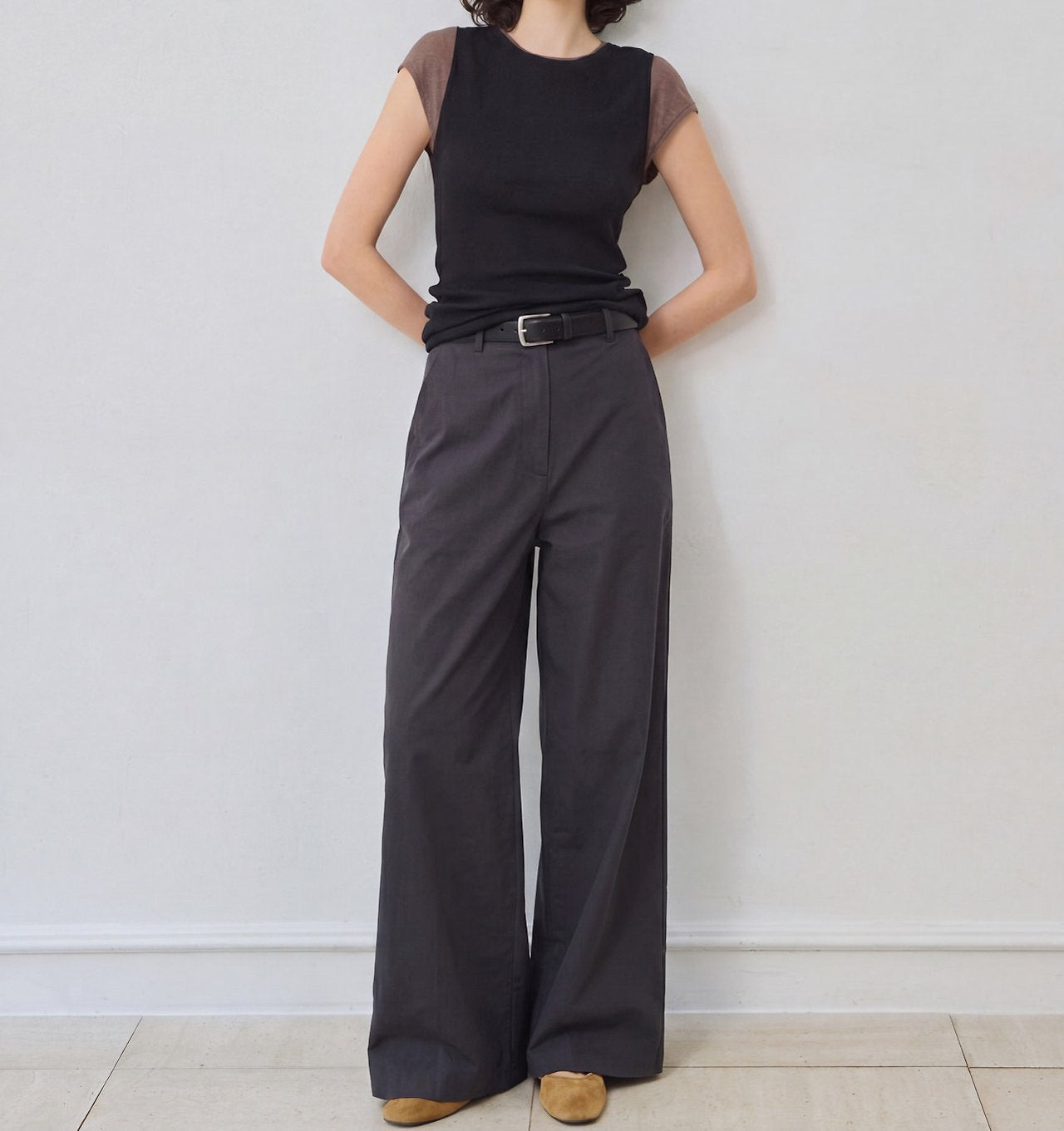 Wide Chino Pants