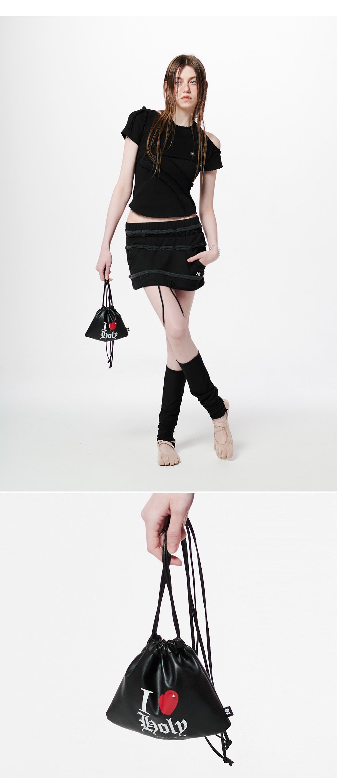 I LOVE HOLY mini pocket bag