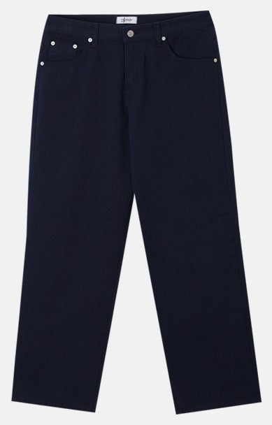 Basic Wide Denim Pants NAVY 商品