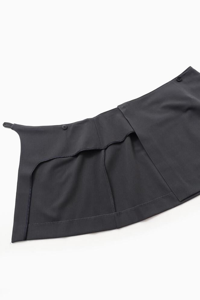 [MORE THAN YESTERDAY] Wrap Mini Skirt