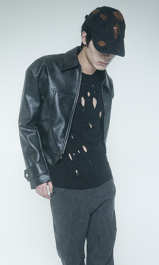 【Reculer レキュリー】Signature logo ball cap Black