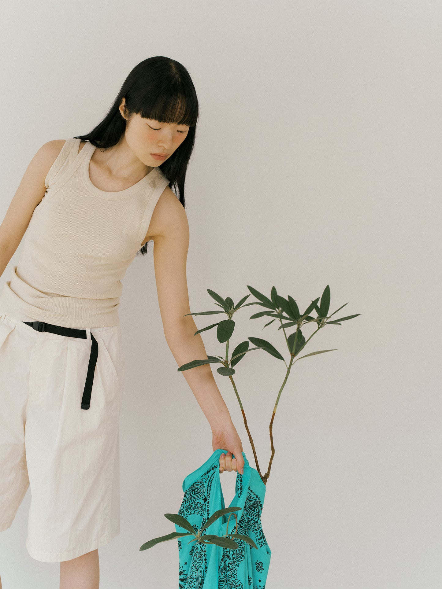 Pigment Square Bag - Green