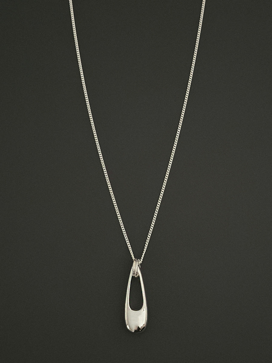 Baguette necklace