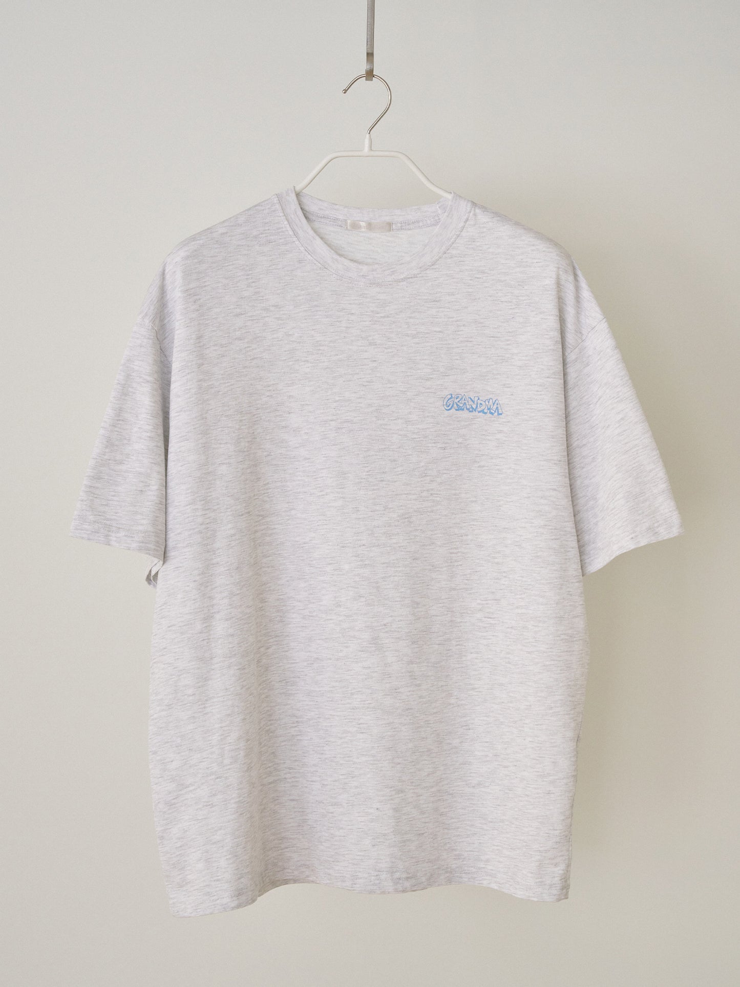 Granma Printing Short Sleeve - Light Gray