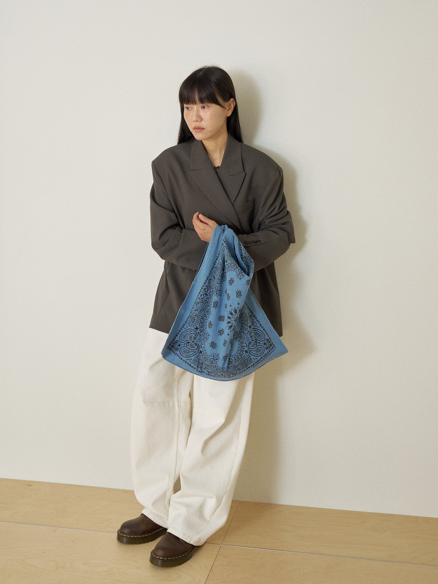 Pigment Square Bag - Blue