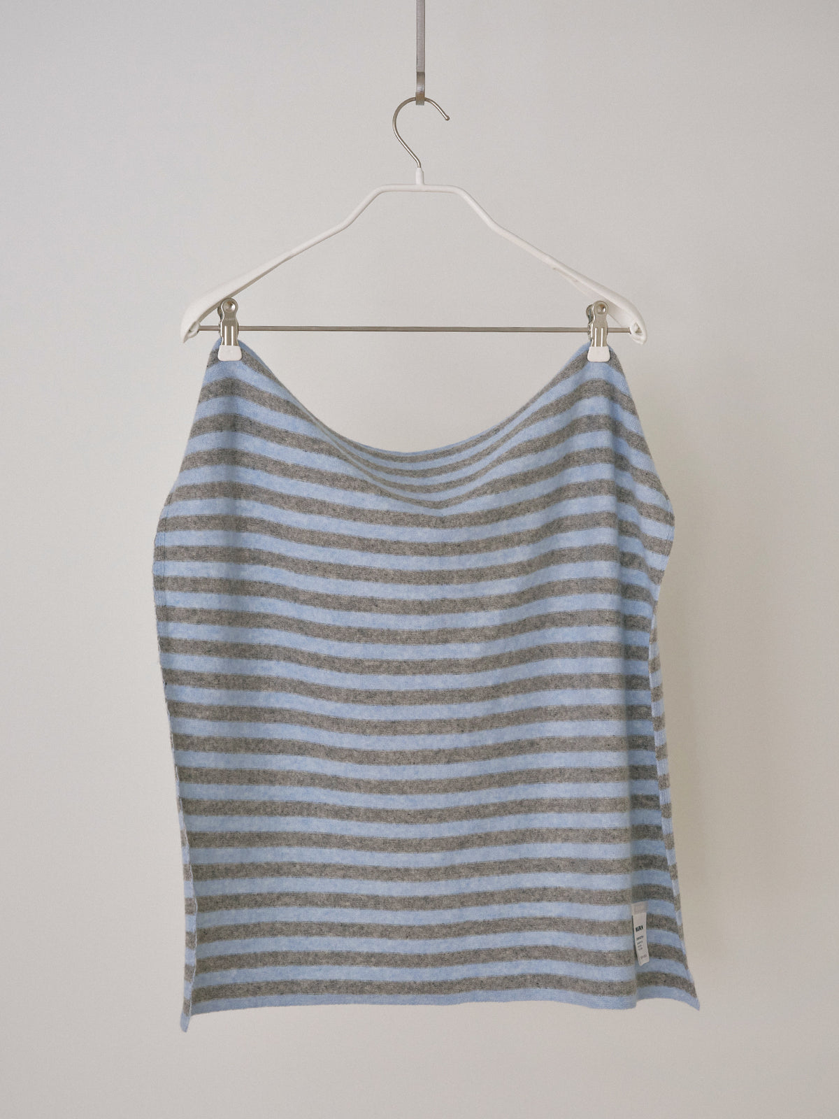 Stripe Square Scarf - Blue 8