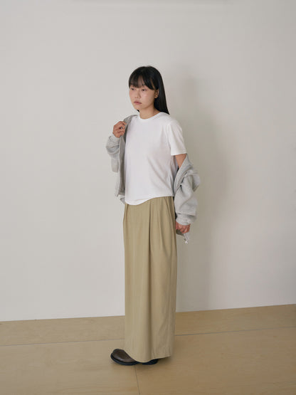 Smooth Short Sleeve - Ivory 4