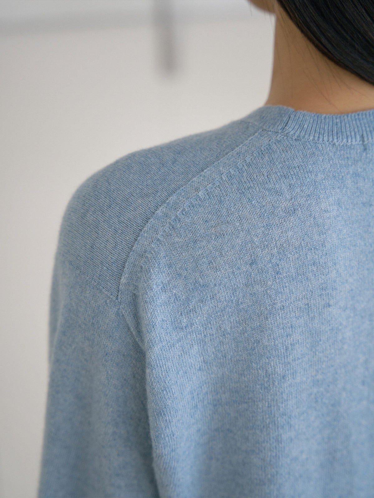 MARAN Cashmere Round Pullover - Blue 商品画像17/21