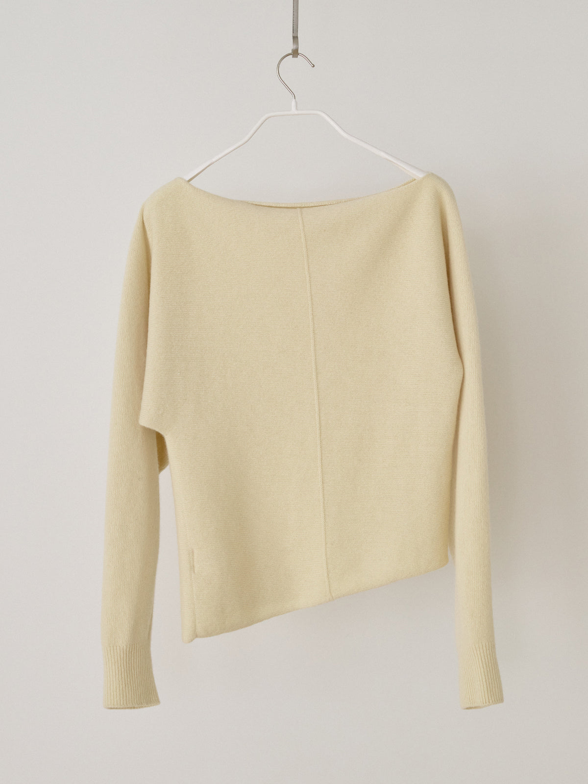 MARAN Flow Boat Neck Pullover - Pale Yellow 商品画像21/21