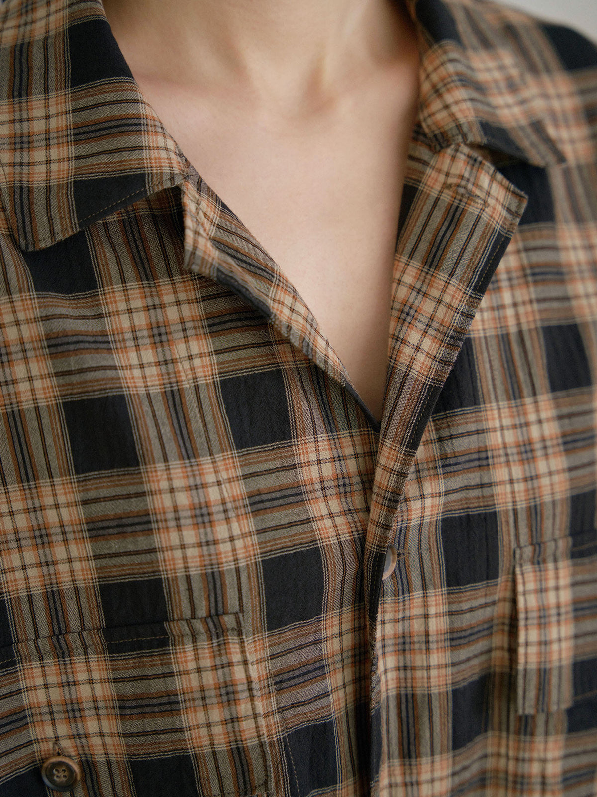 MARAN Check Flap Jacket - Black 商品画像19/21