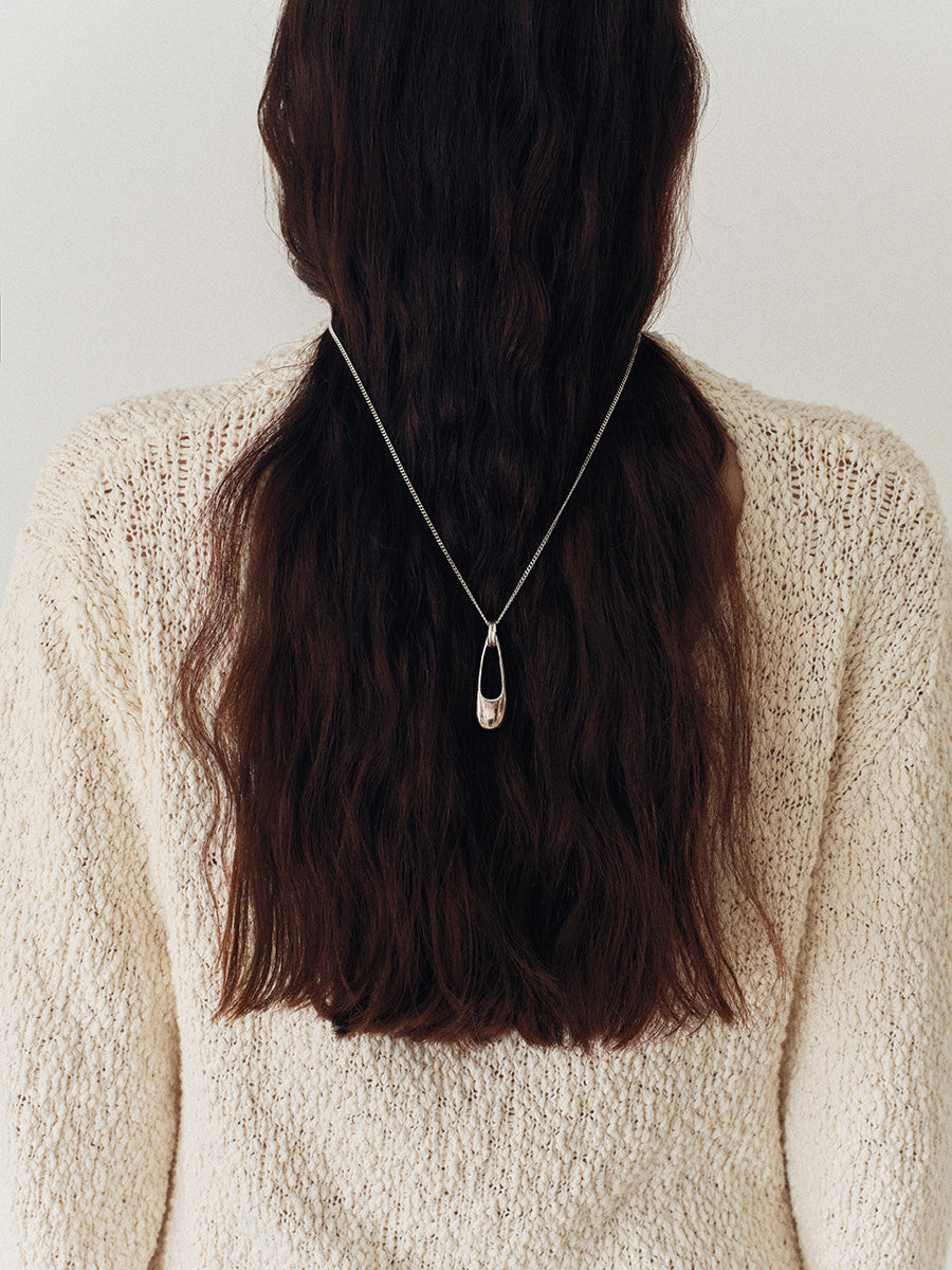 Baguette necklace