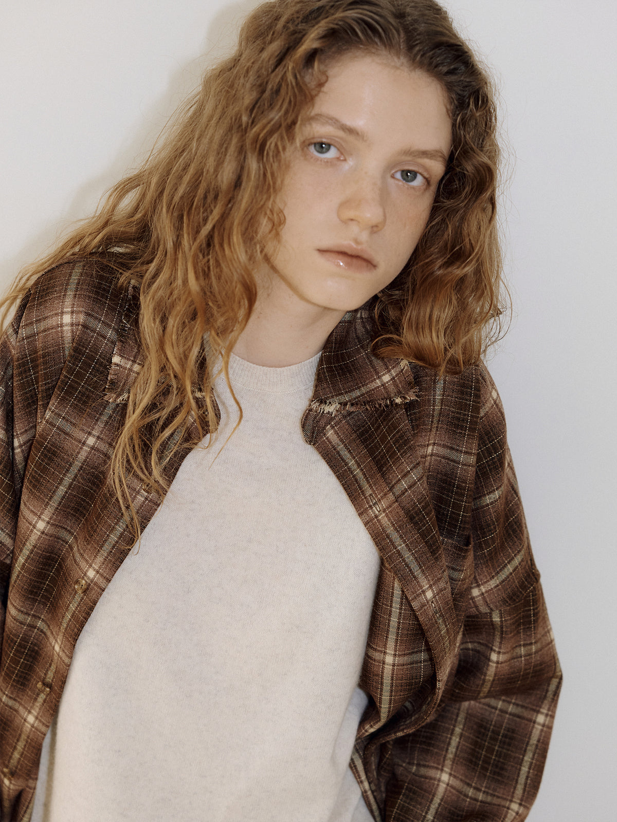 Cashmere Round Pullover - Oatmeal 4