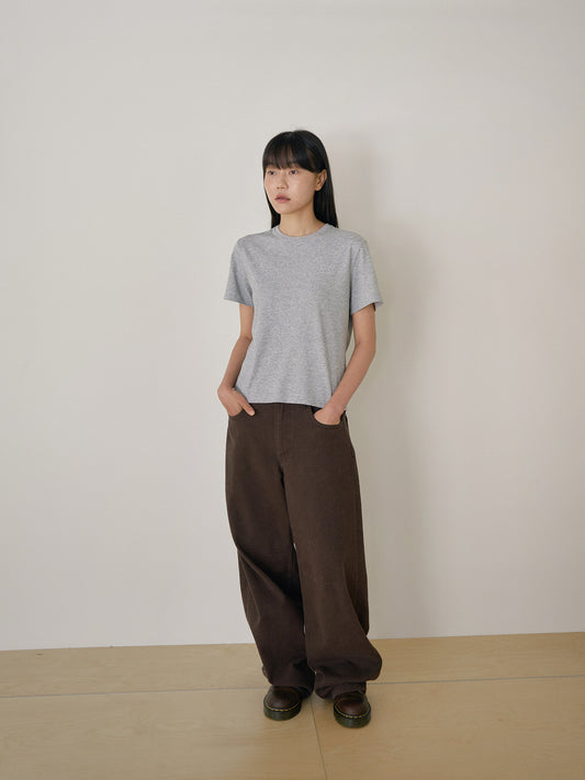Smooth Short Sleeve - Gray 5