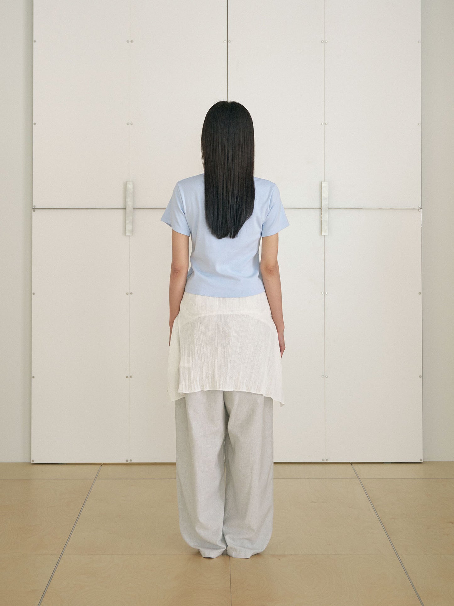 Soft Rib Short Sleeve - Blue