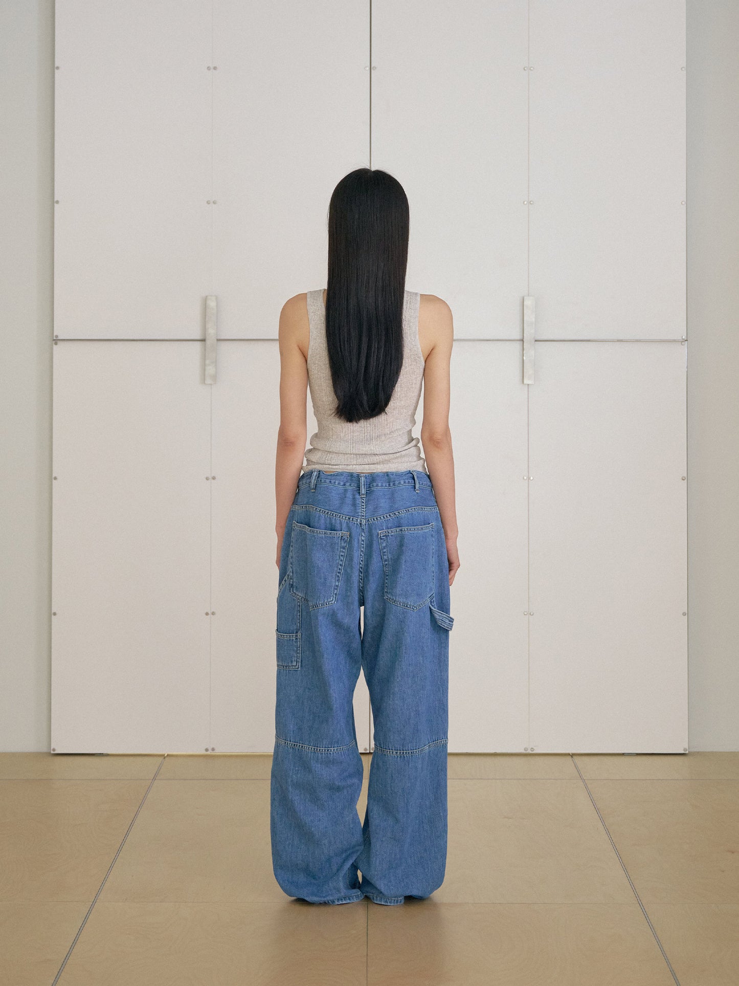 Multi Rib Sleeveless - Gray