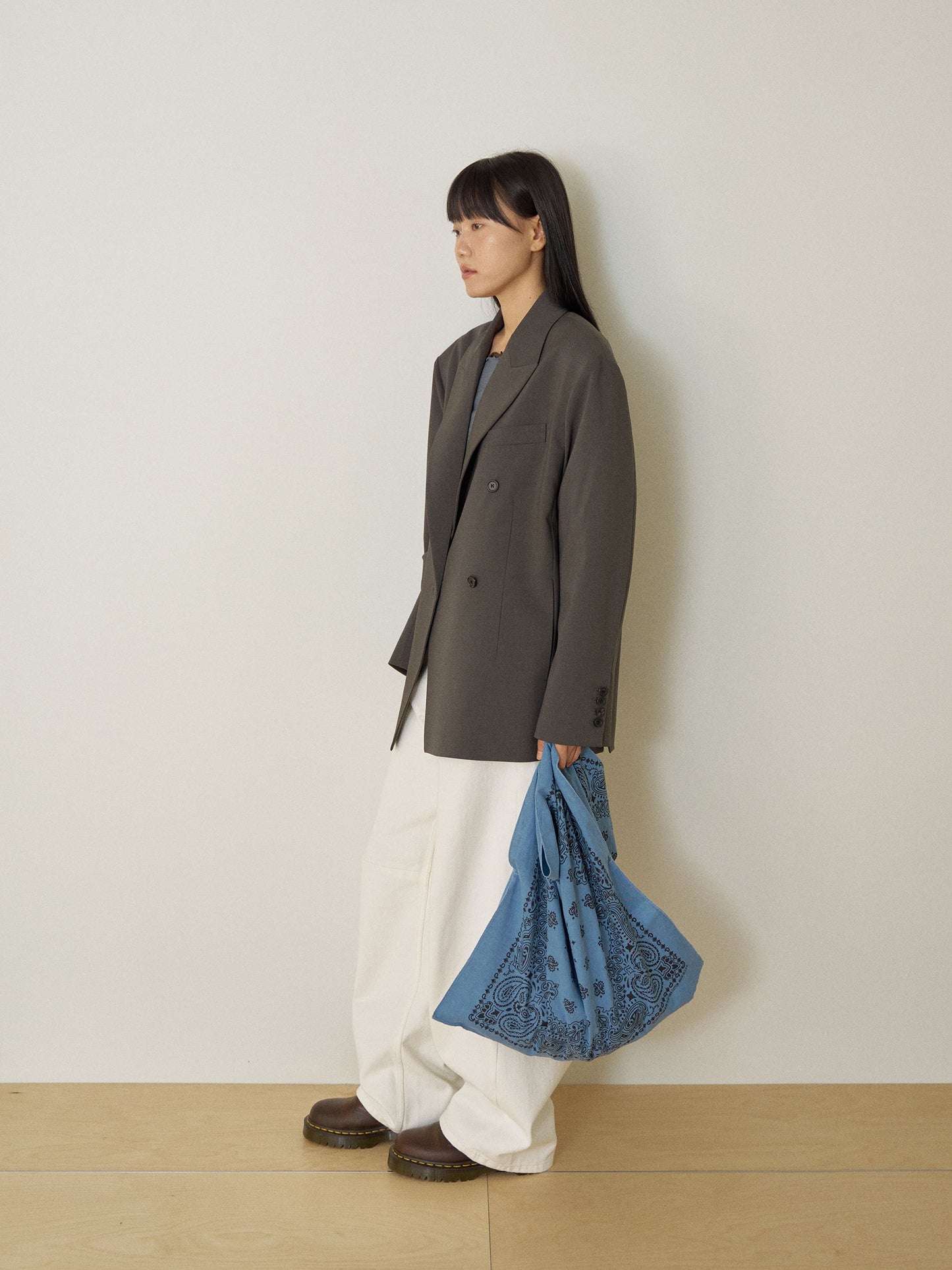 Pigment Square Bag - Blue