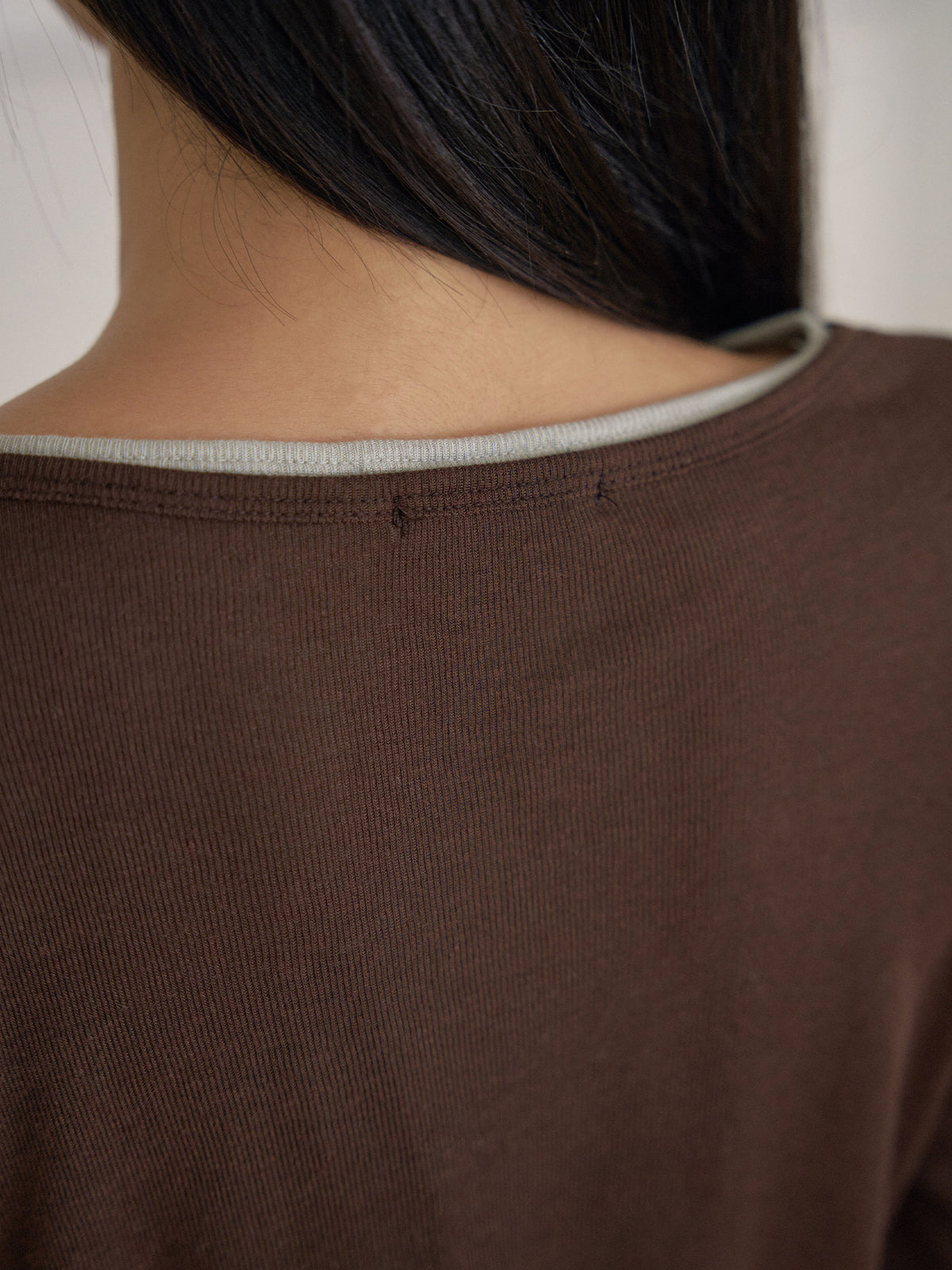 MARAN Finger Hole Long Sleeve - Brown 商品画像16/21