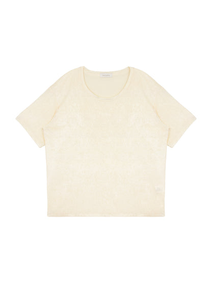 Creamy Velvet T-Shirt