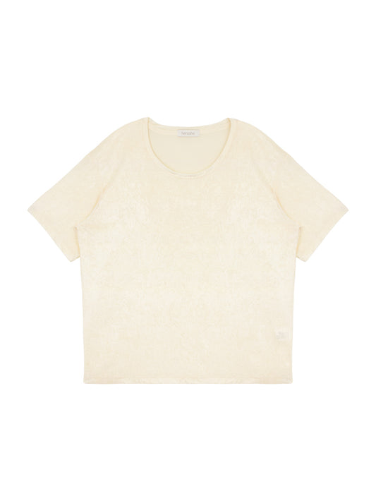 Creamy Velvet T-Shirt